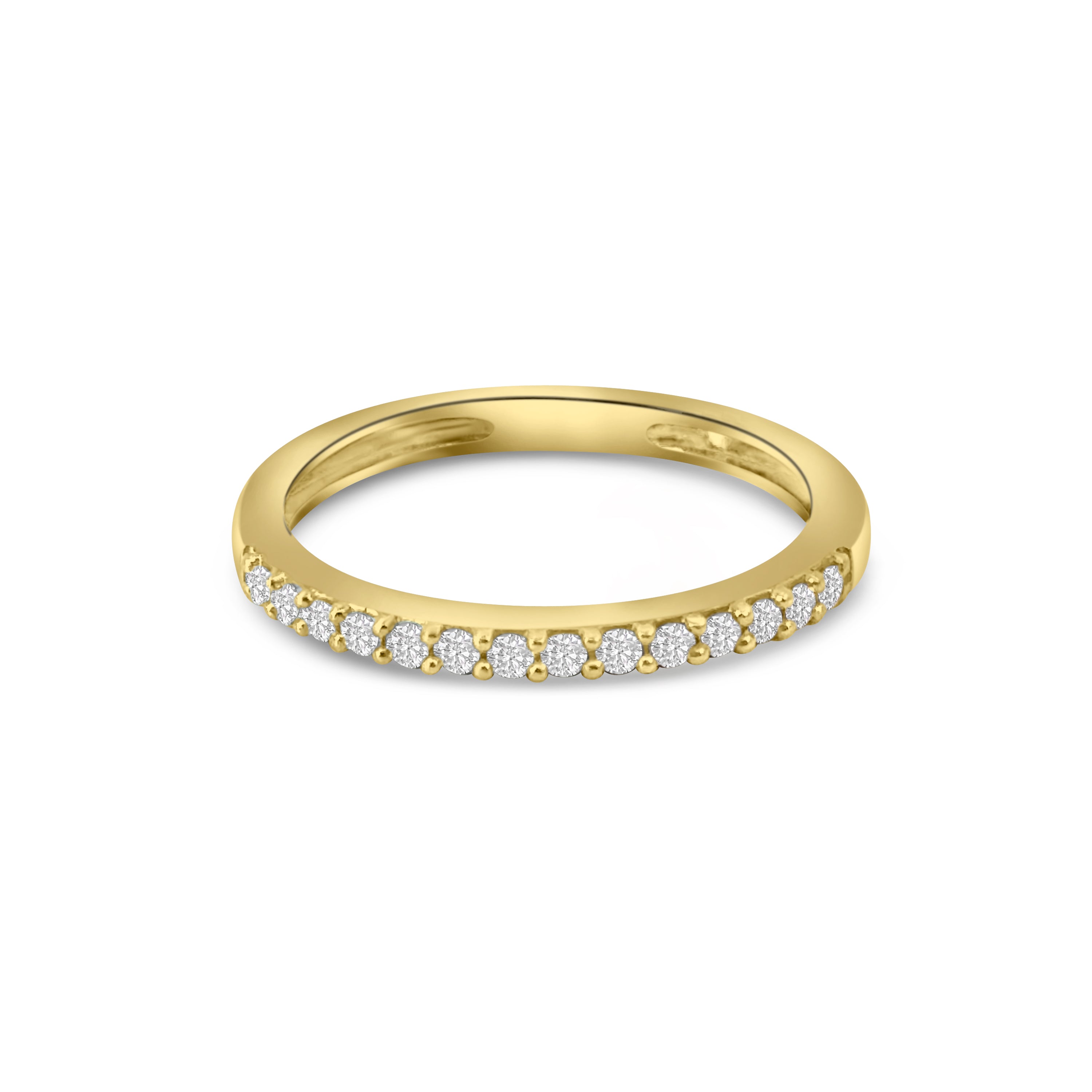 9kt Eternity CZ Band