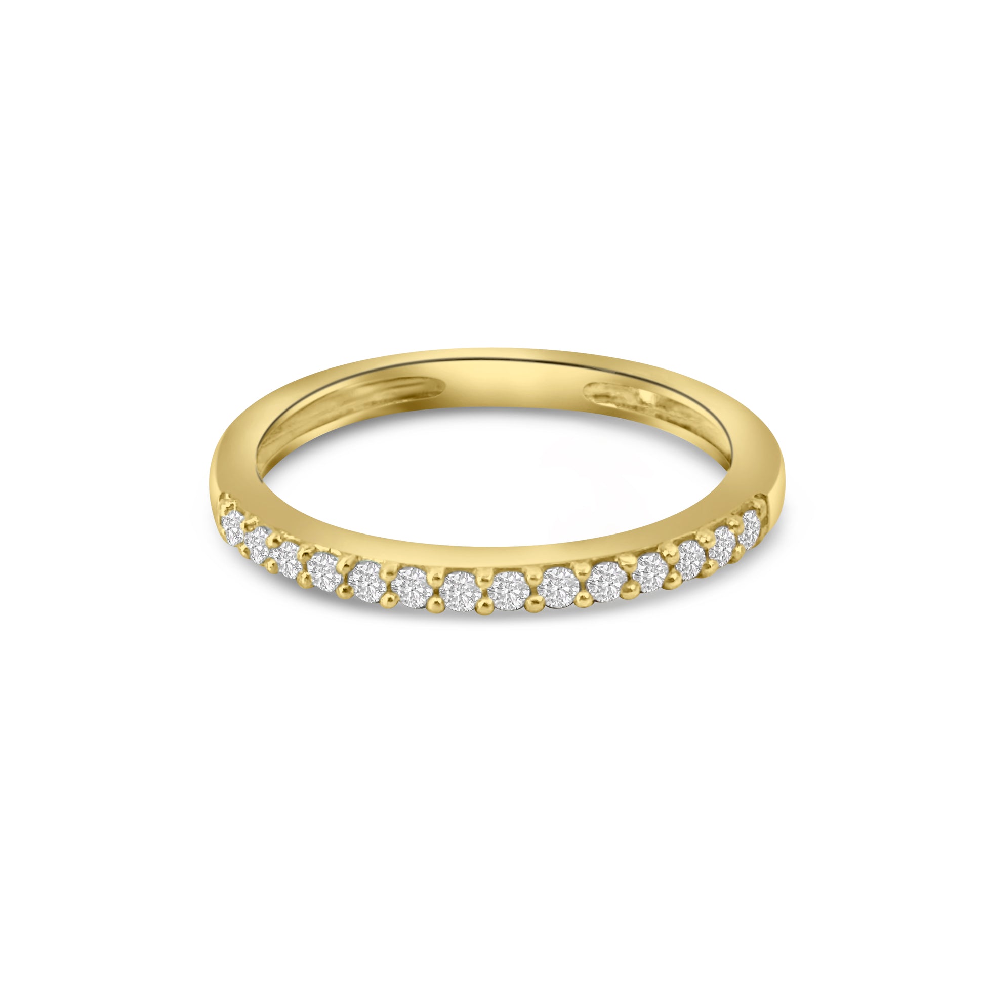 9kt Eternity CZ Band