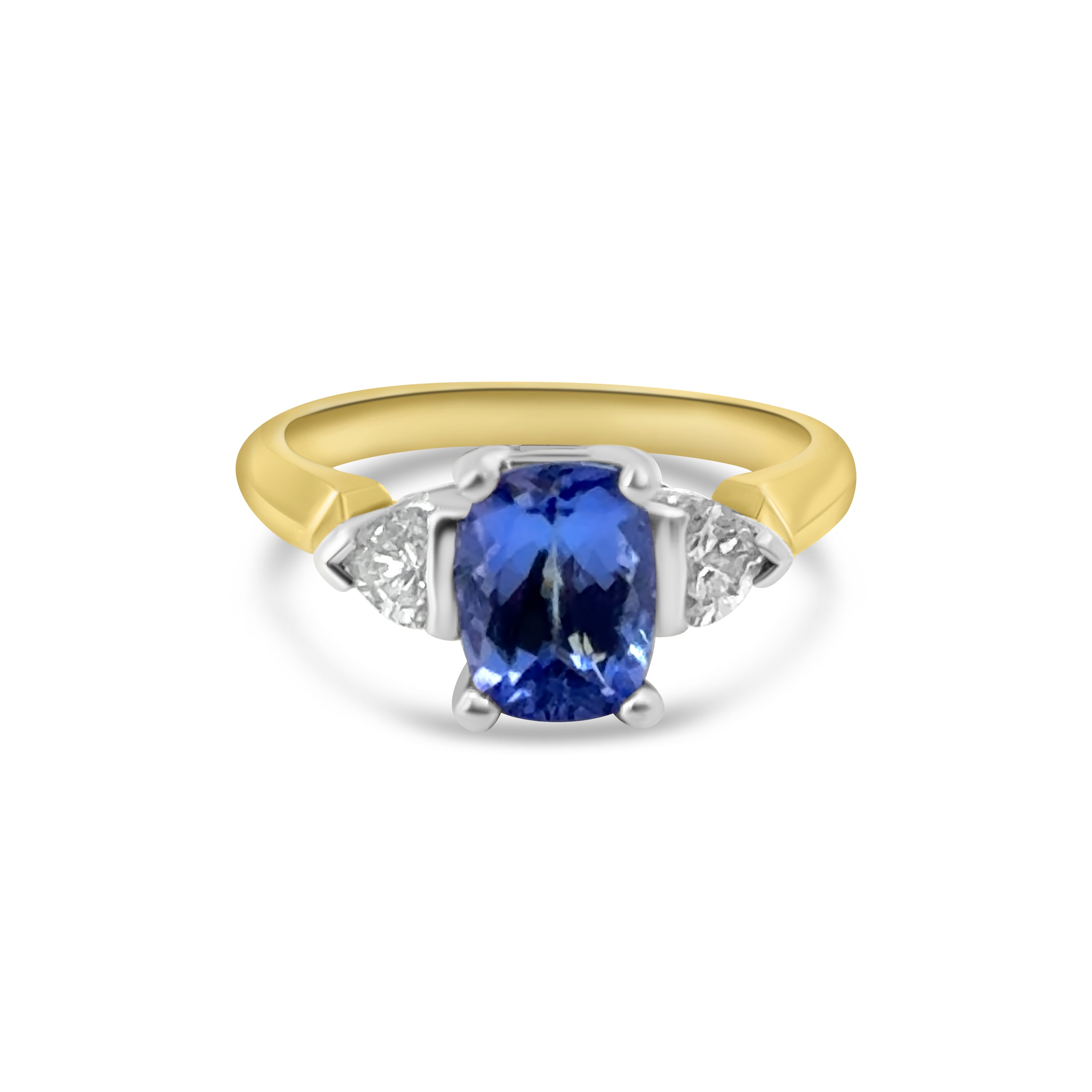 18kt Tanzanite and Diamond Dress Ring