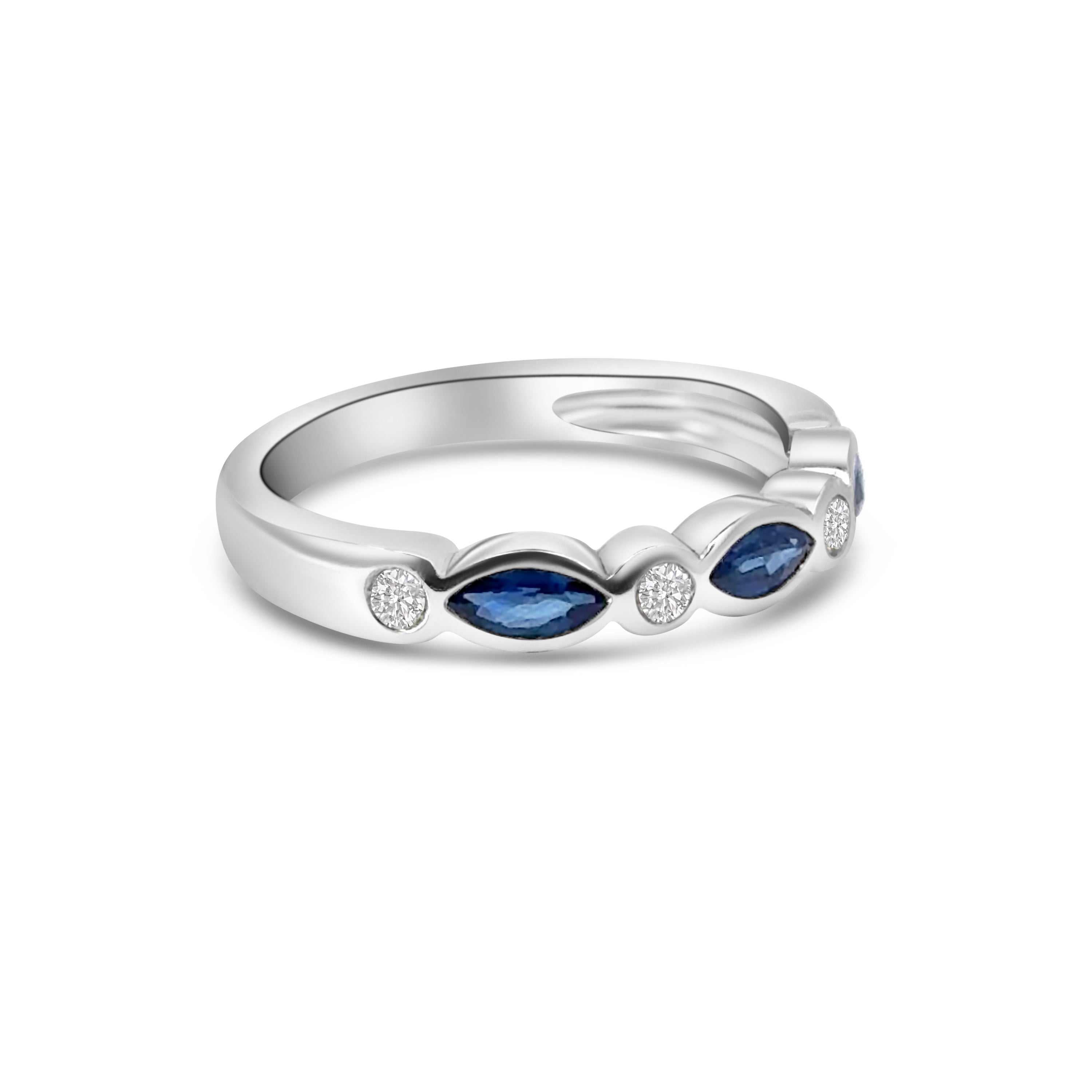 18kt Sapphire and Diamond Ring