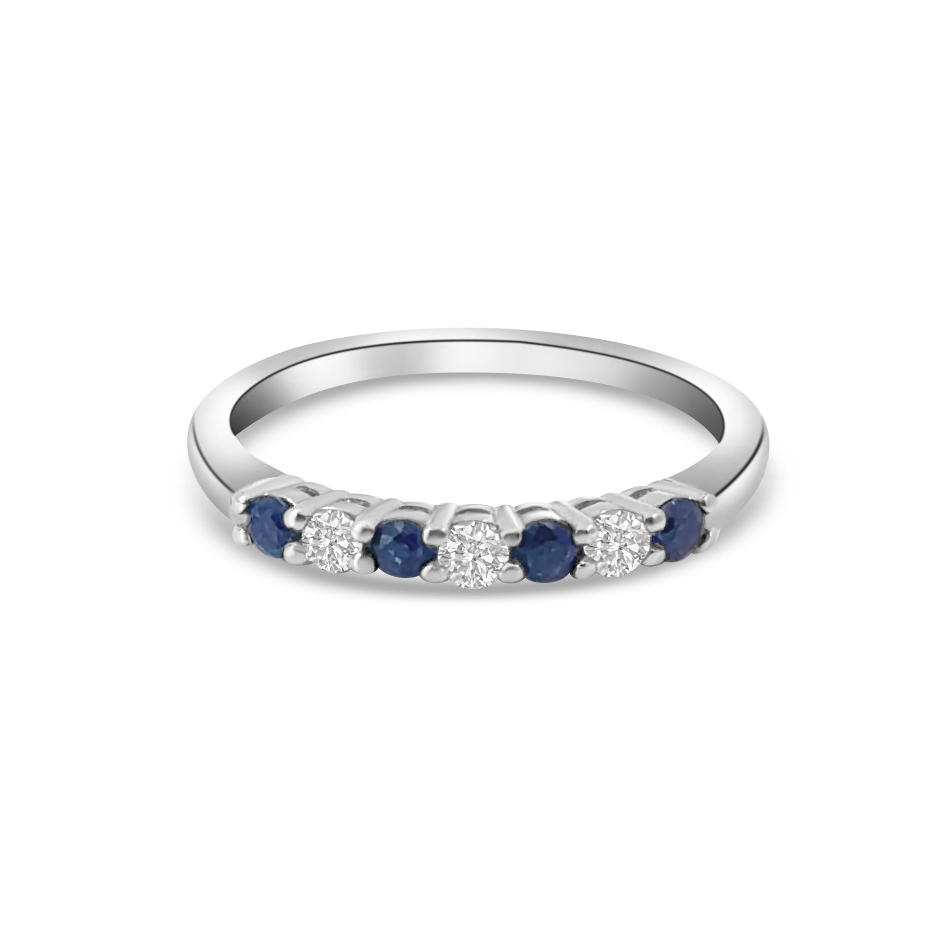 9kt Sapphire and Diamond Band