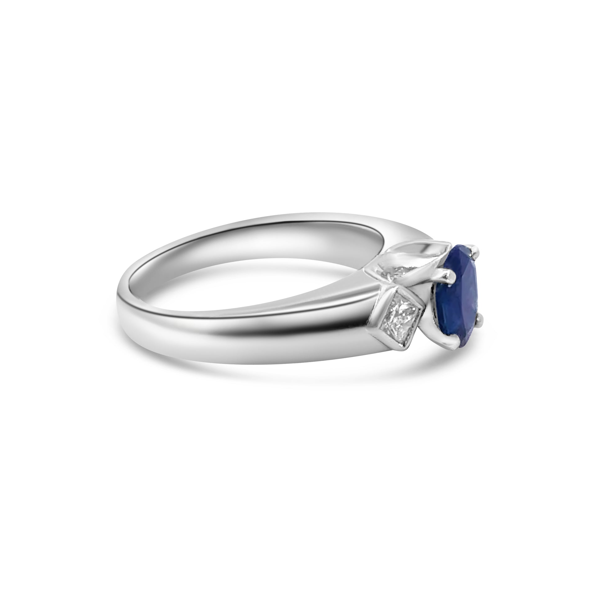 18kt Sapphire and Diamond Dress Ring