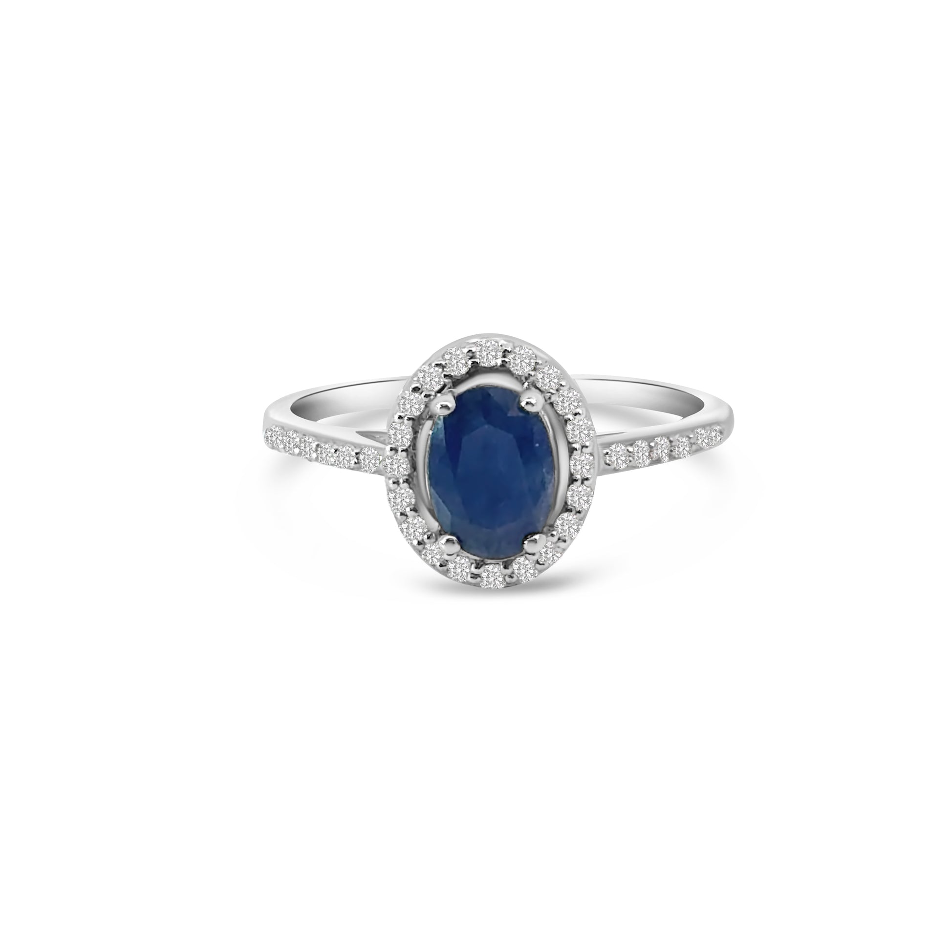 9kt Sapphire and Diamond Dress Ring