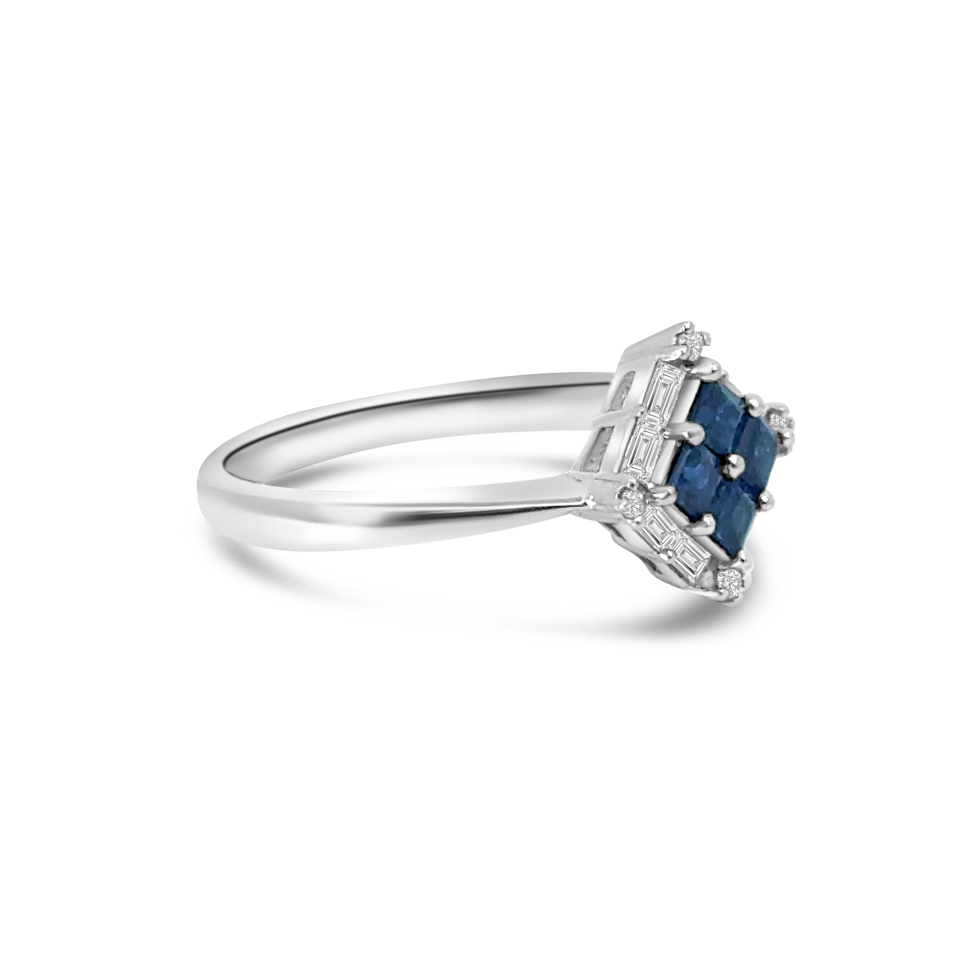 18kt Sapphire and Diamond Dress Ring