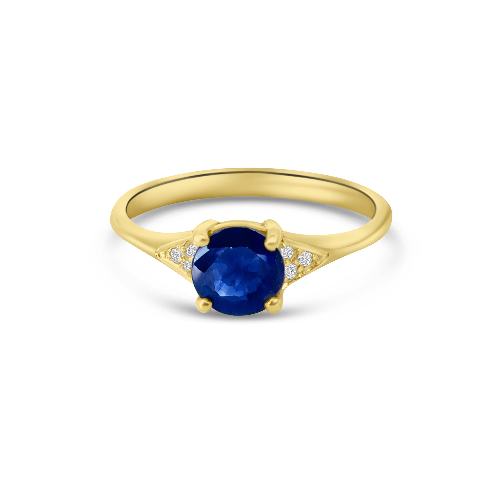 9kt Sapphire and Diamond Dress Ring