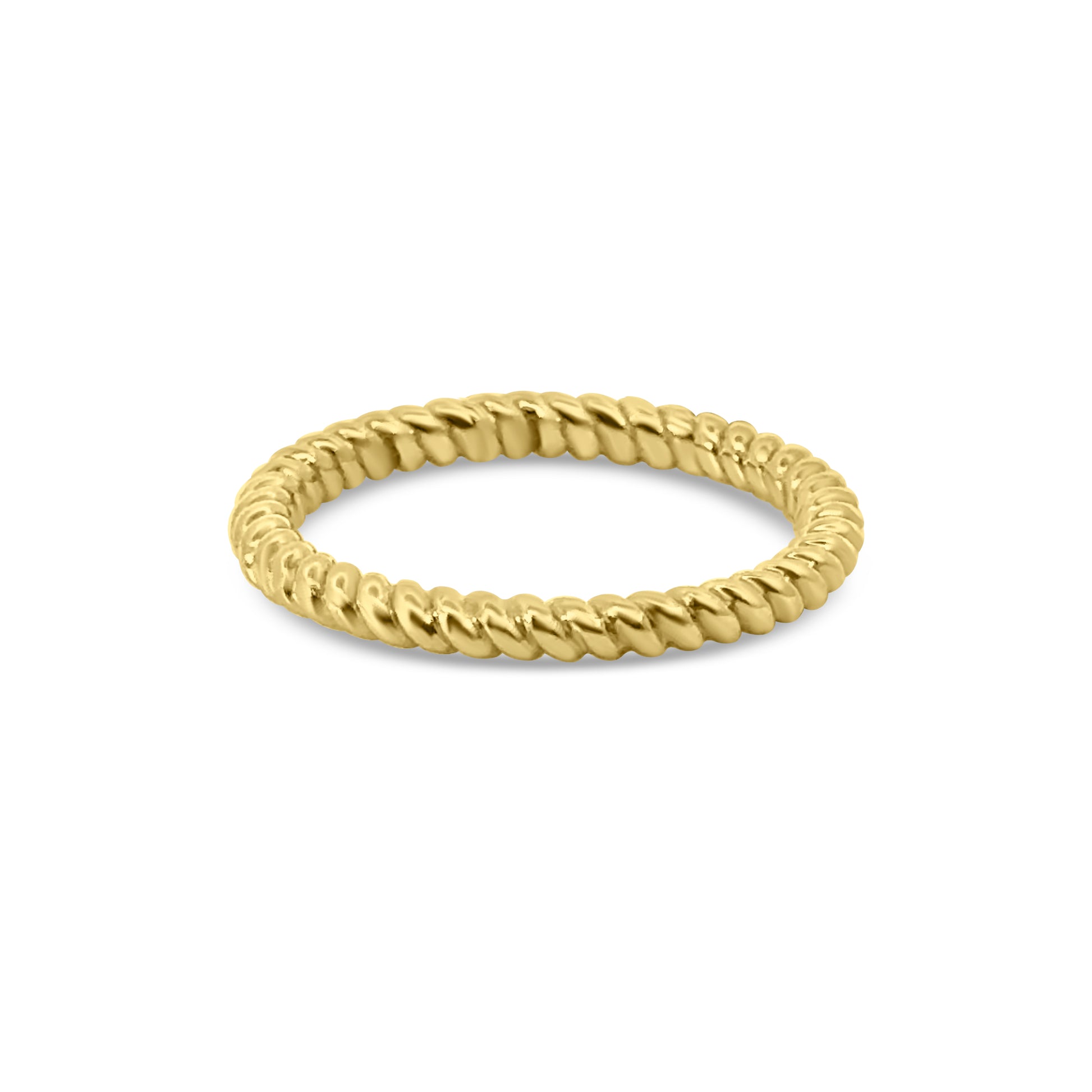 9kt Twist Stacking Ring