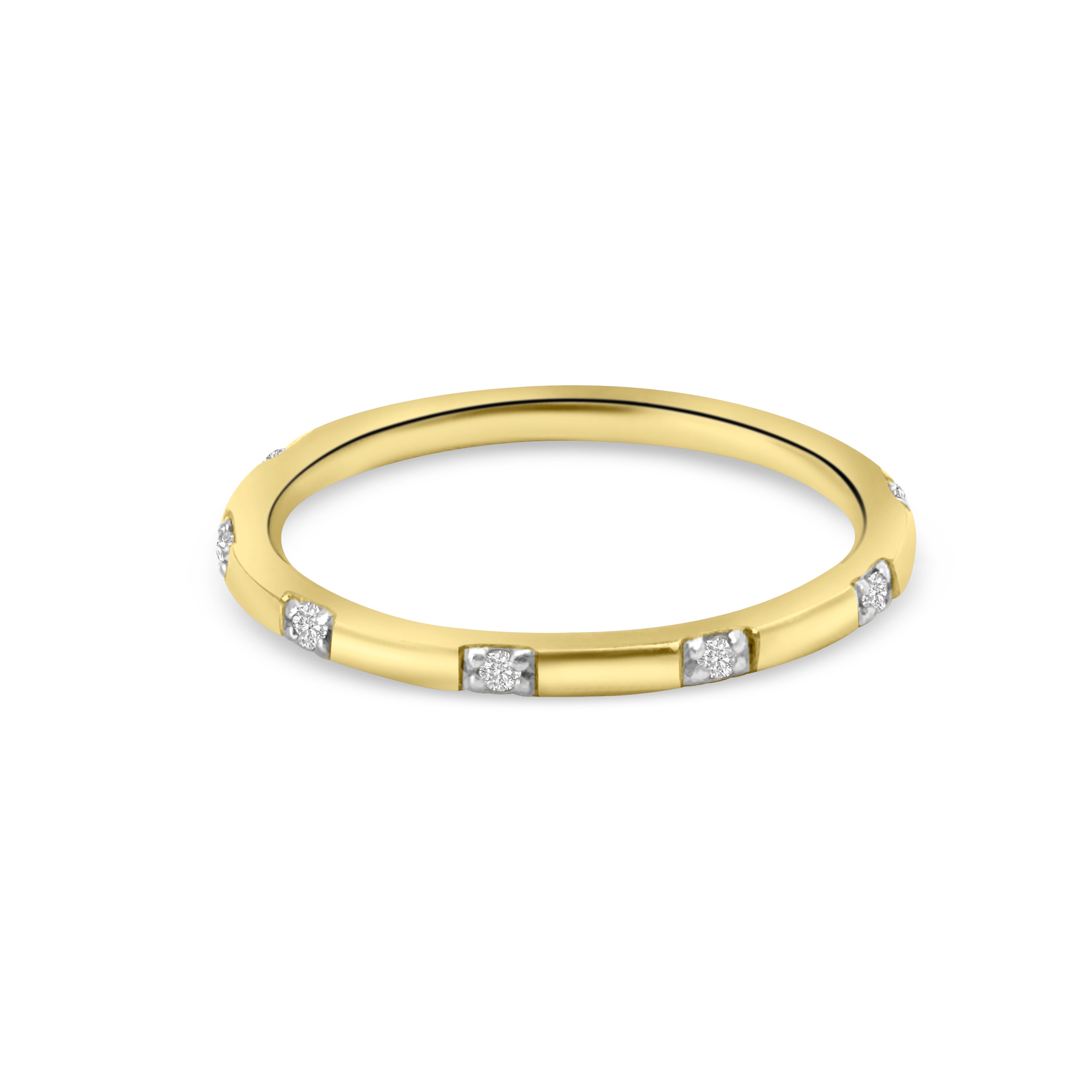 9kt Diamond Set Band