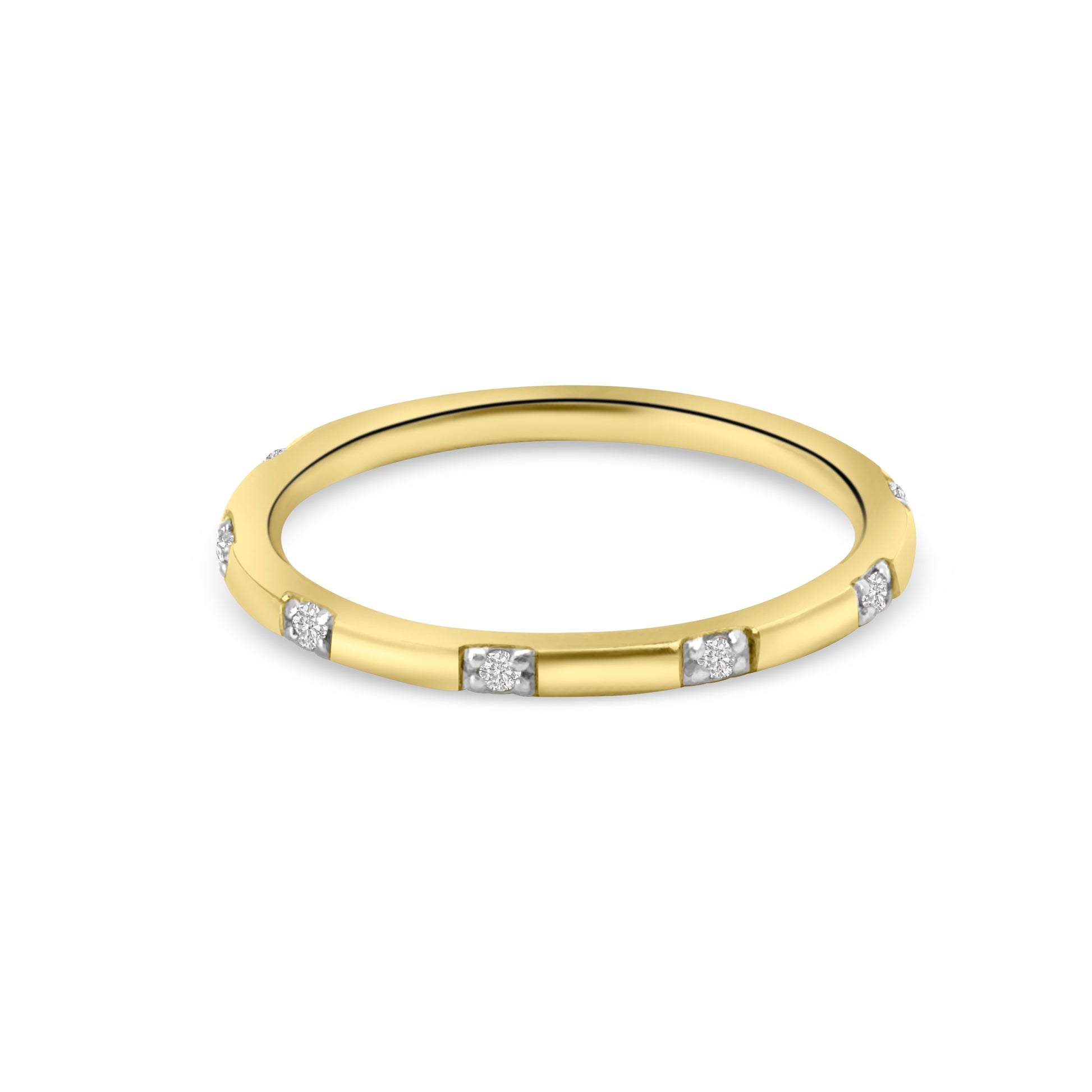 9kt Diamond Set Band