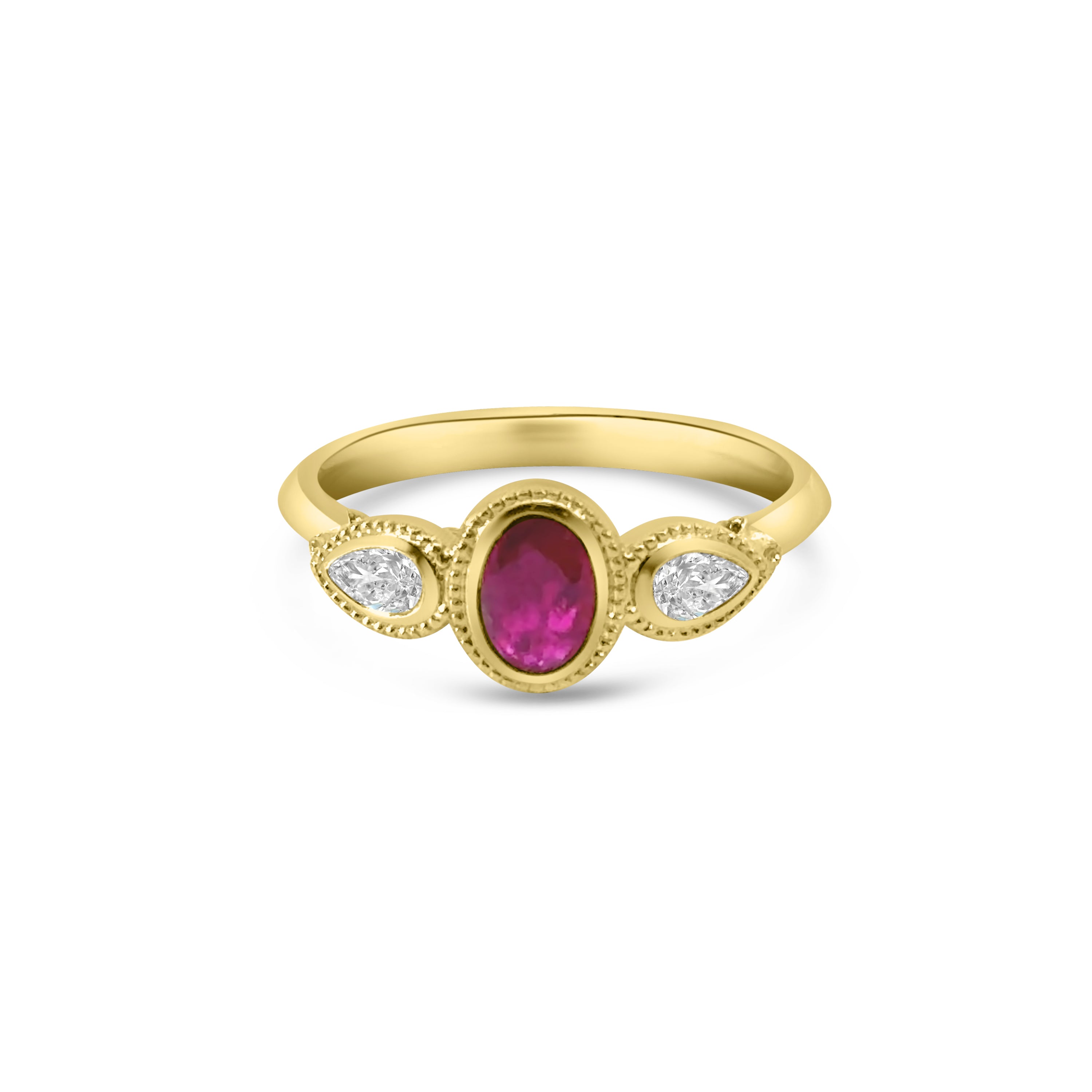 18kt Ruby and Diamond Dress Ring