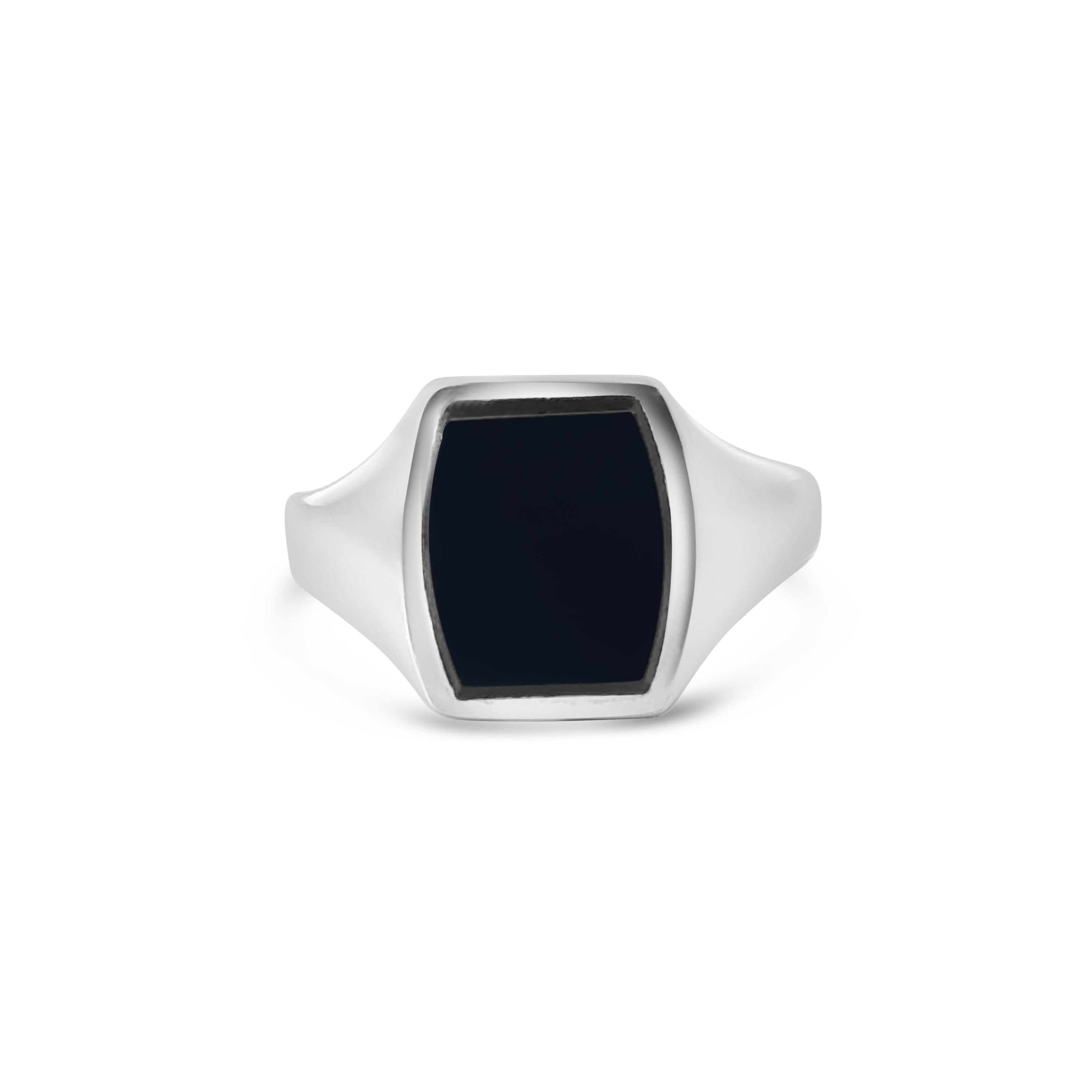 9kt Black Onyx Signet Ring