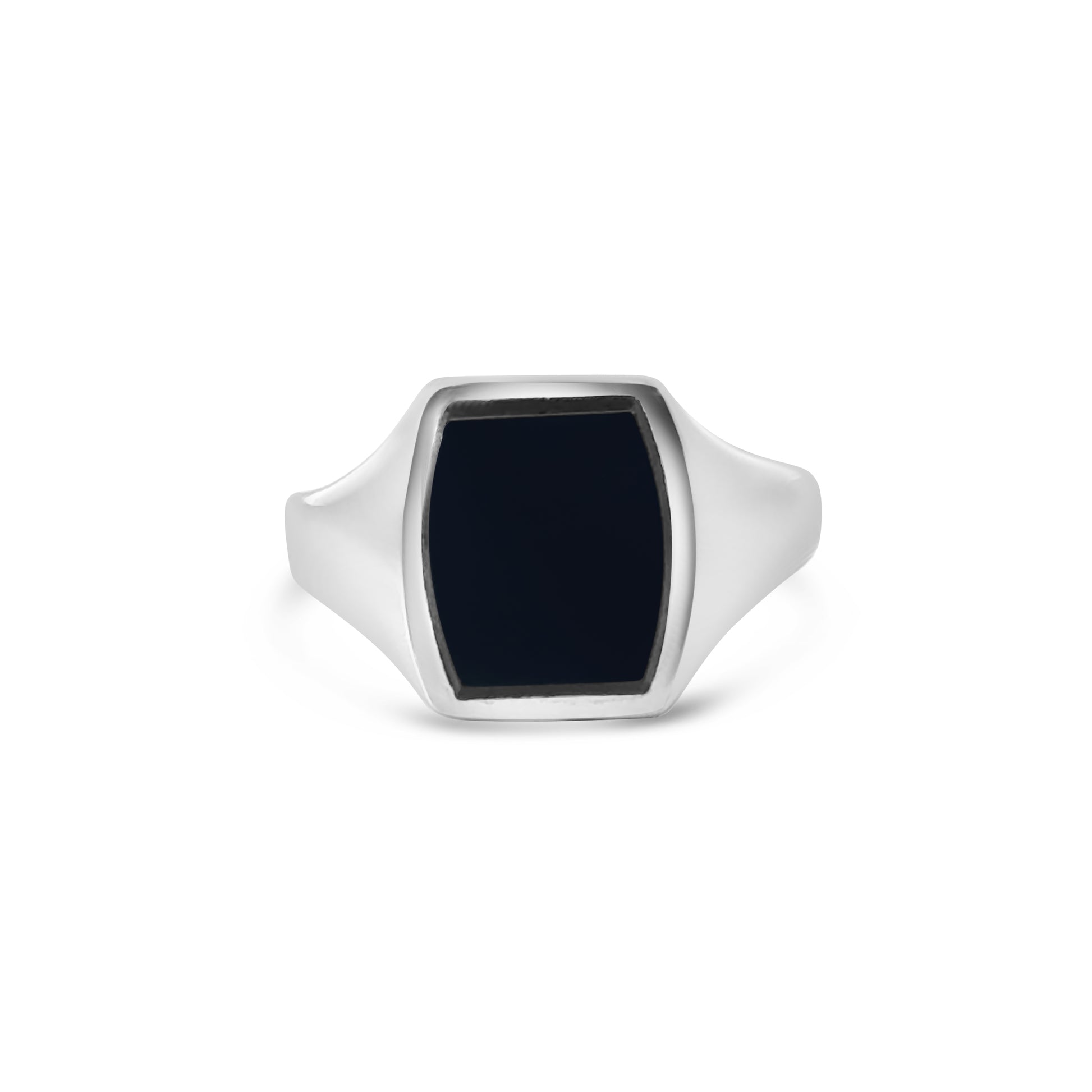 9kt Black Onyx Signet Ring