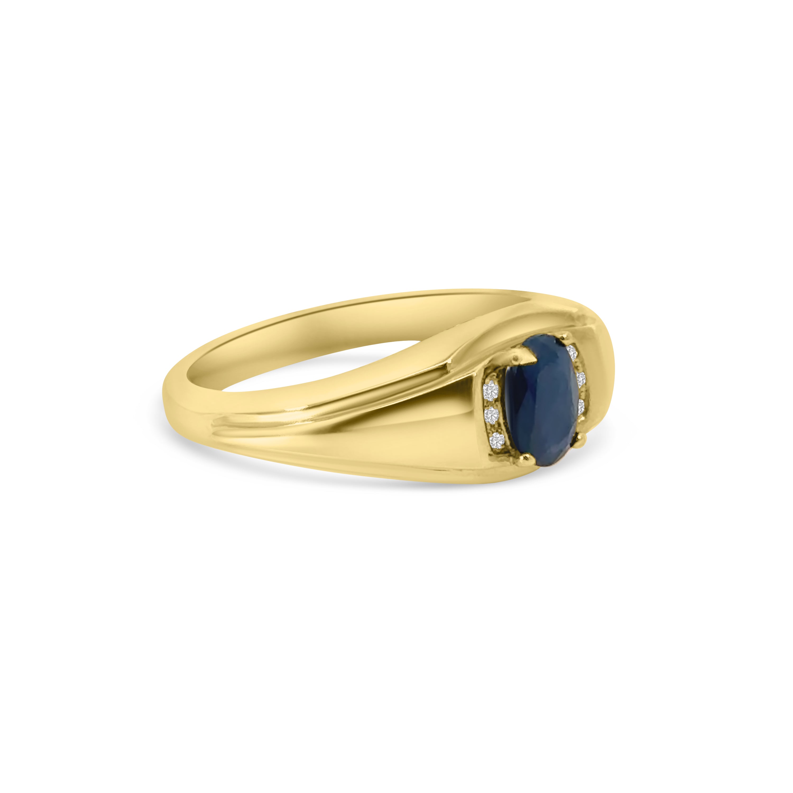 9kt Sapphire and Diamond Dress Ring