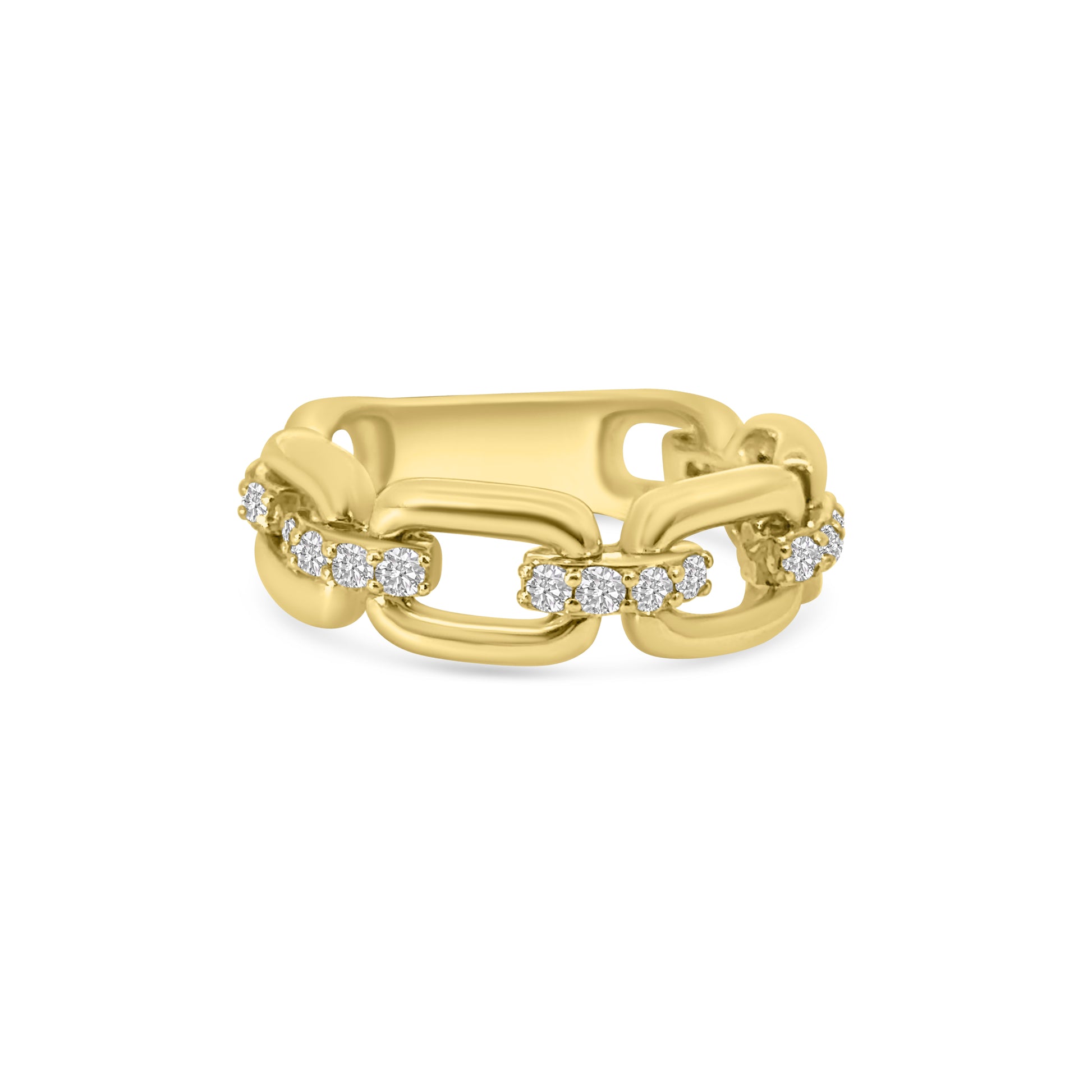 9kt Diamond Square Dress Ring