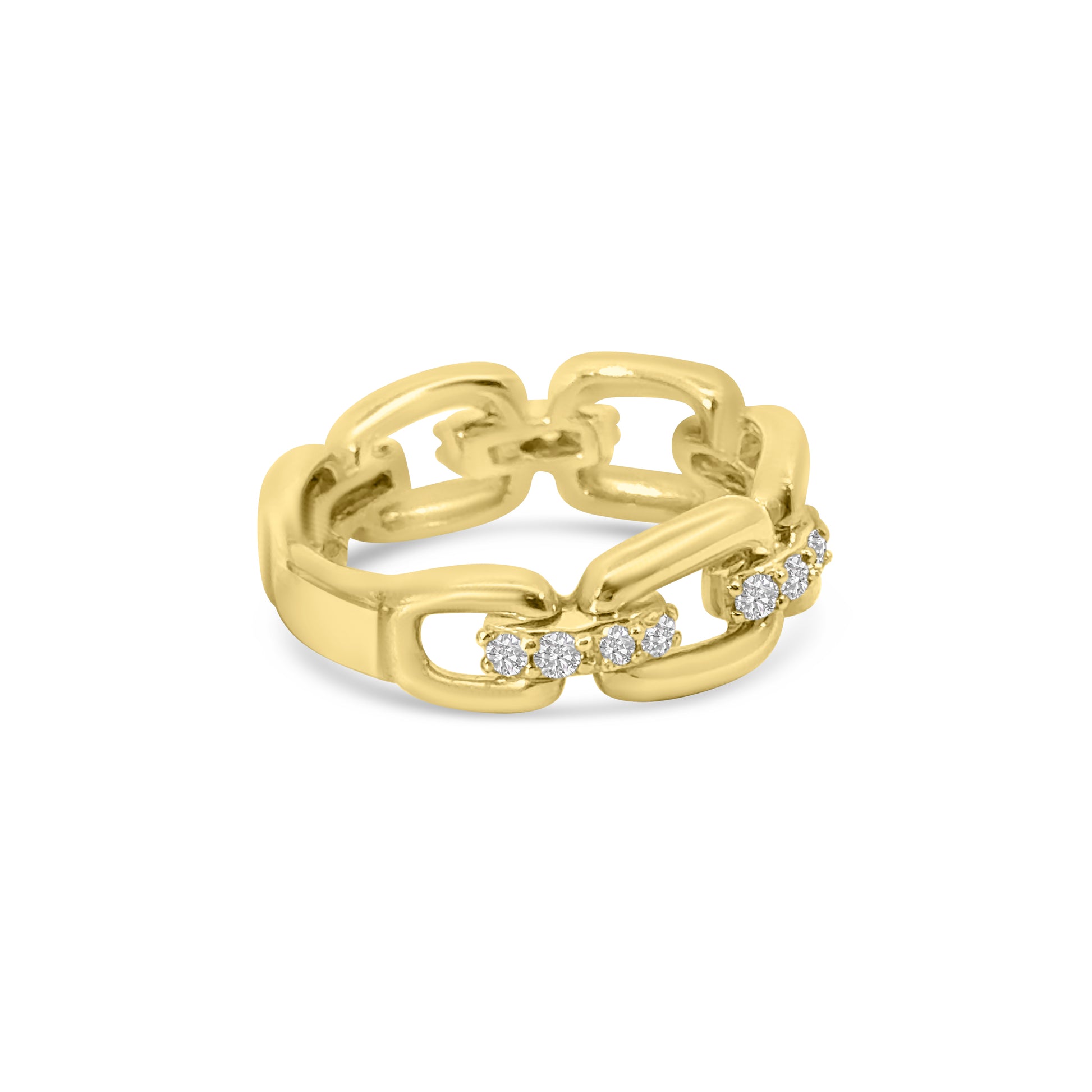 9kt Diamond Square Dress Ring