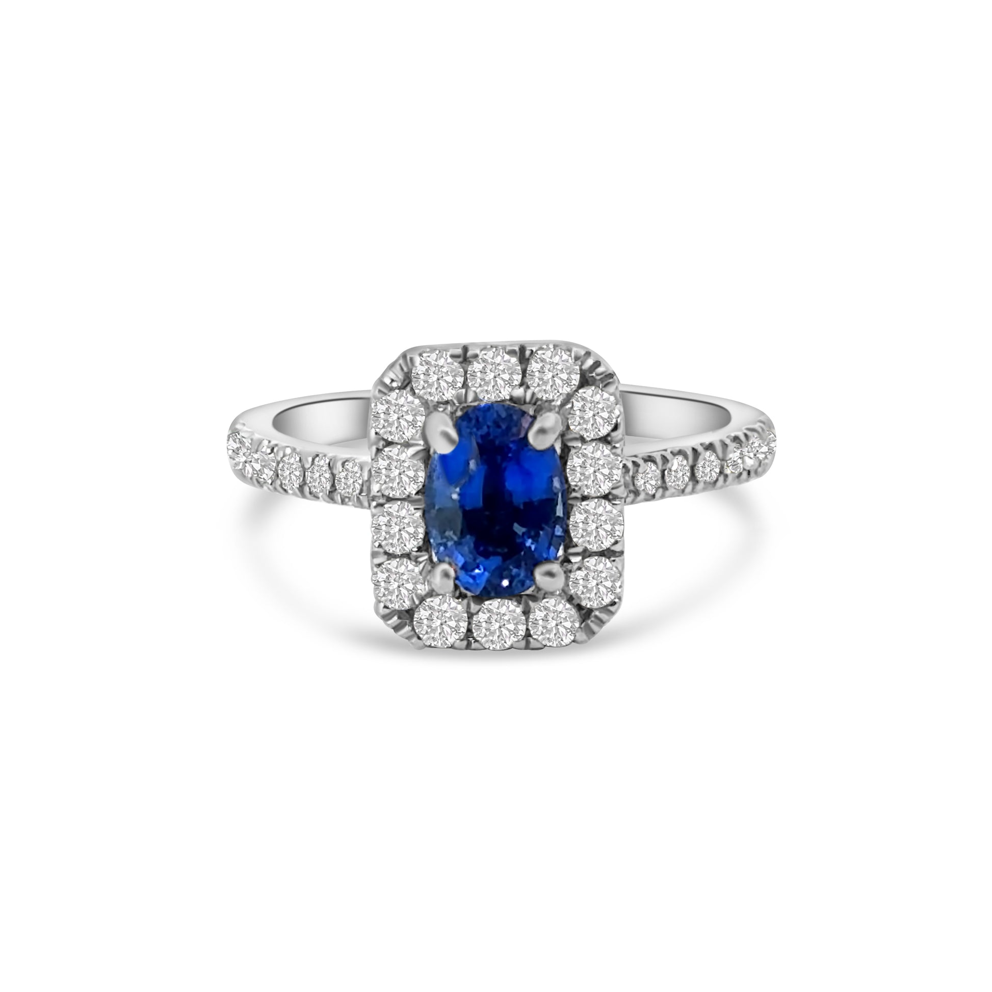 18kt Sapphire and Diamond Dress Ring