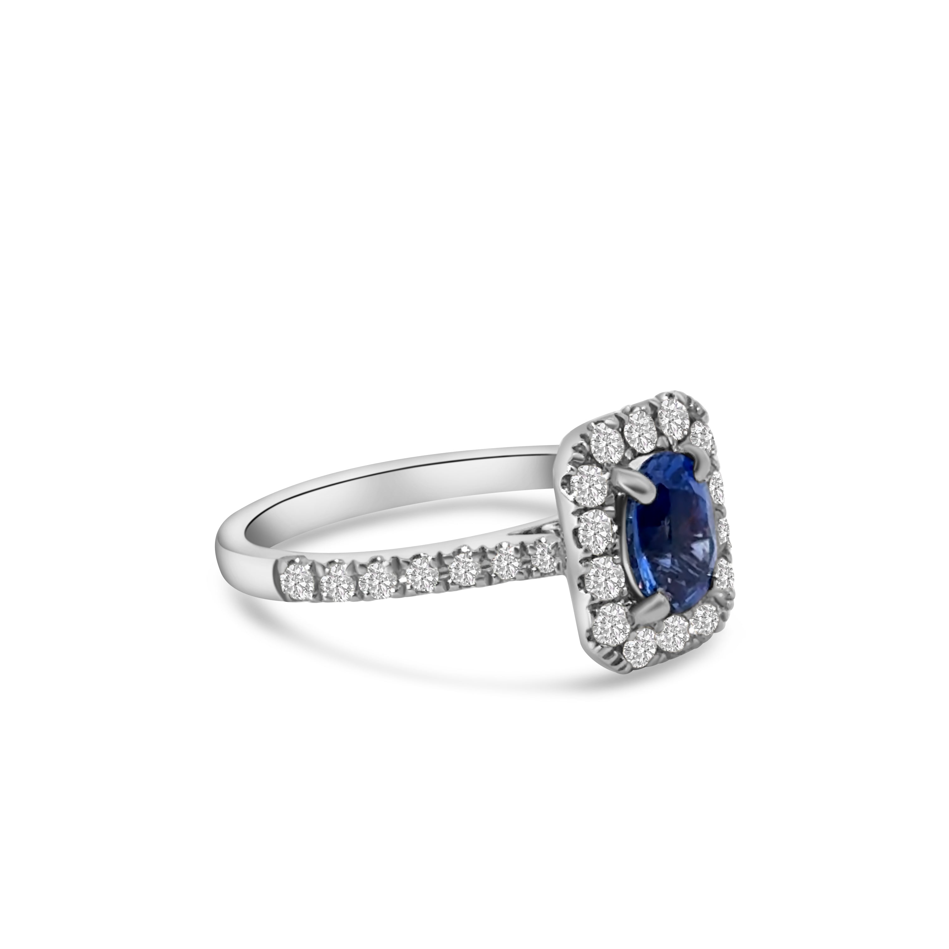 18kt Sapphire and Diamond Dress Ring