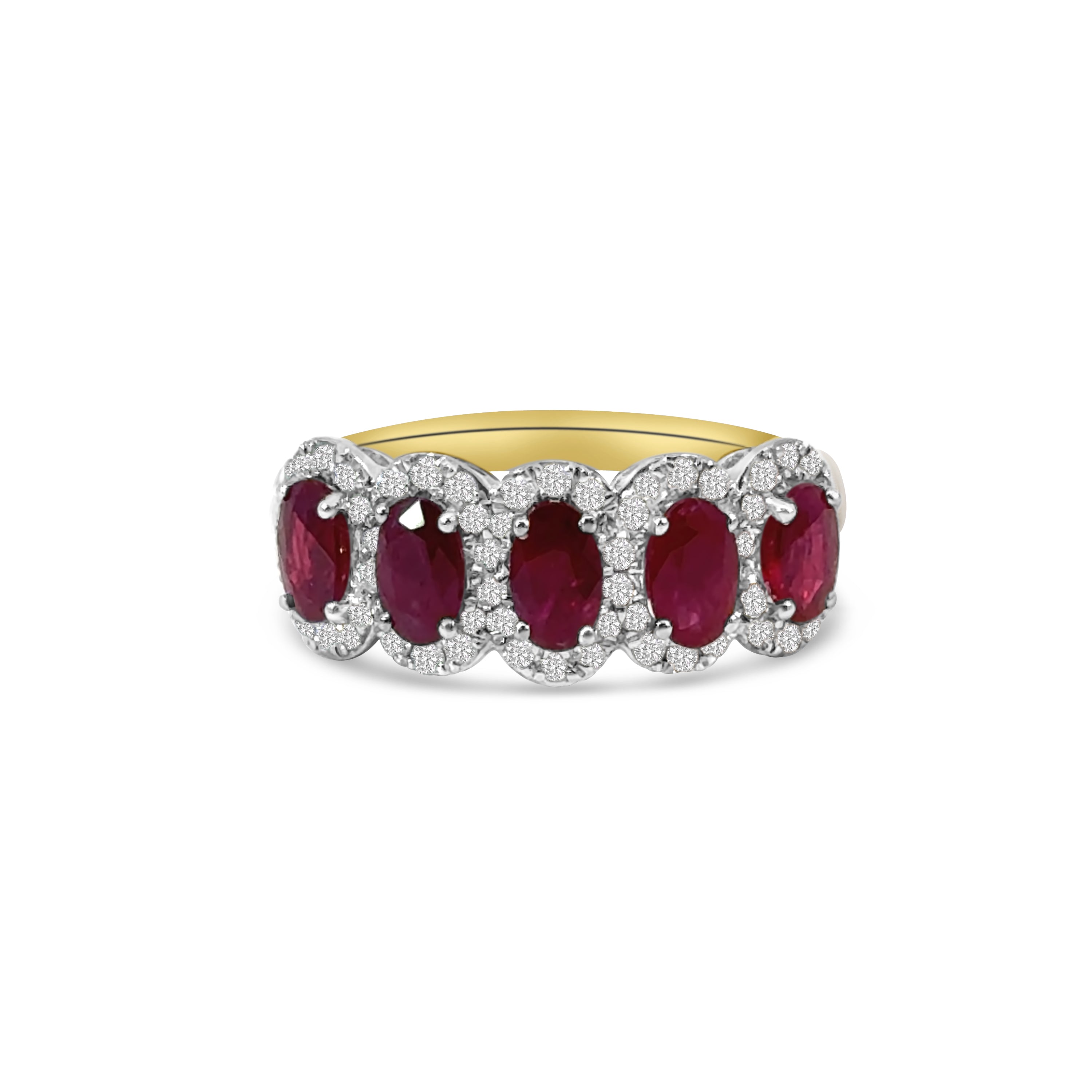 18kt Ruby and Diamond Dress Ring