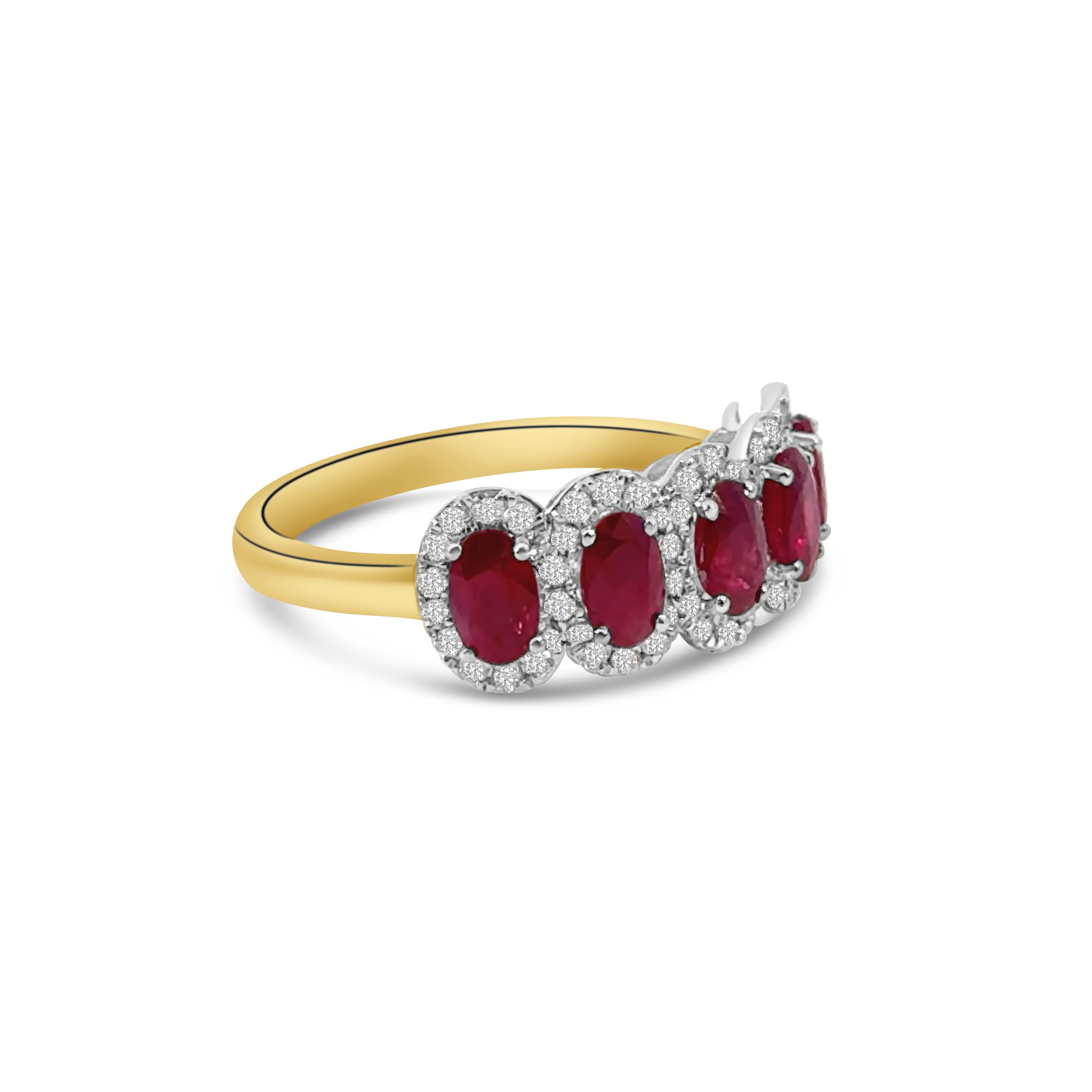 18kt Ruby and Diamond Dress Ring