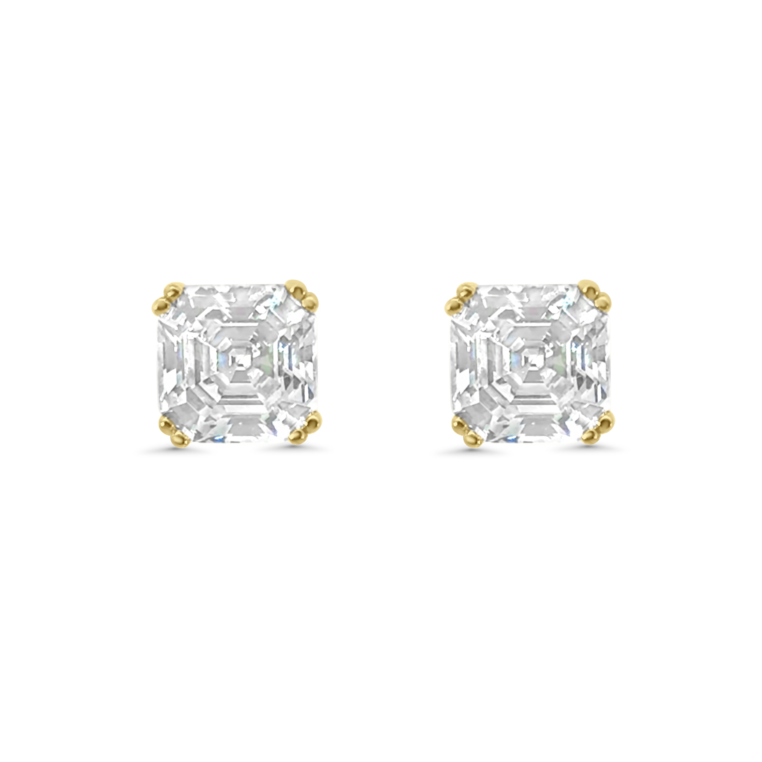 Asher Cut CZ Earrings