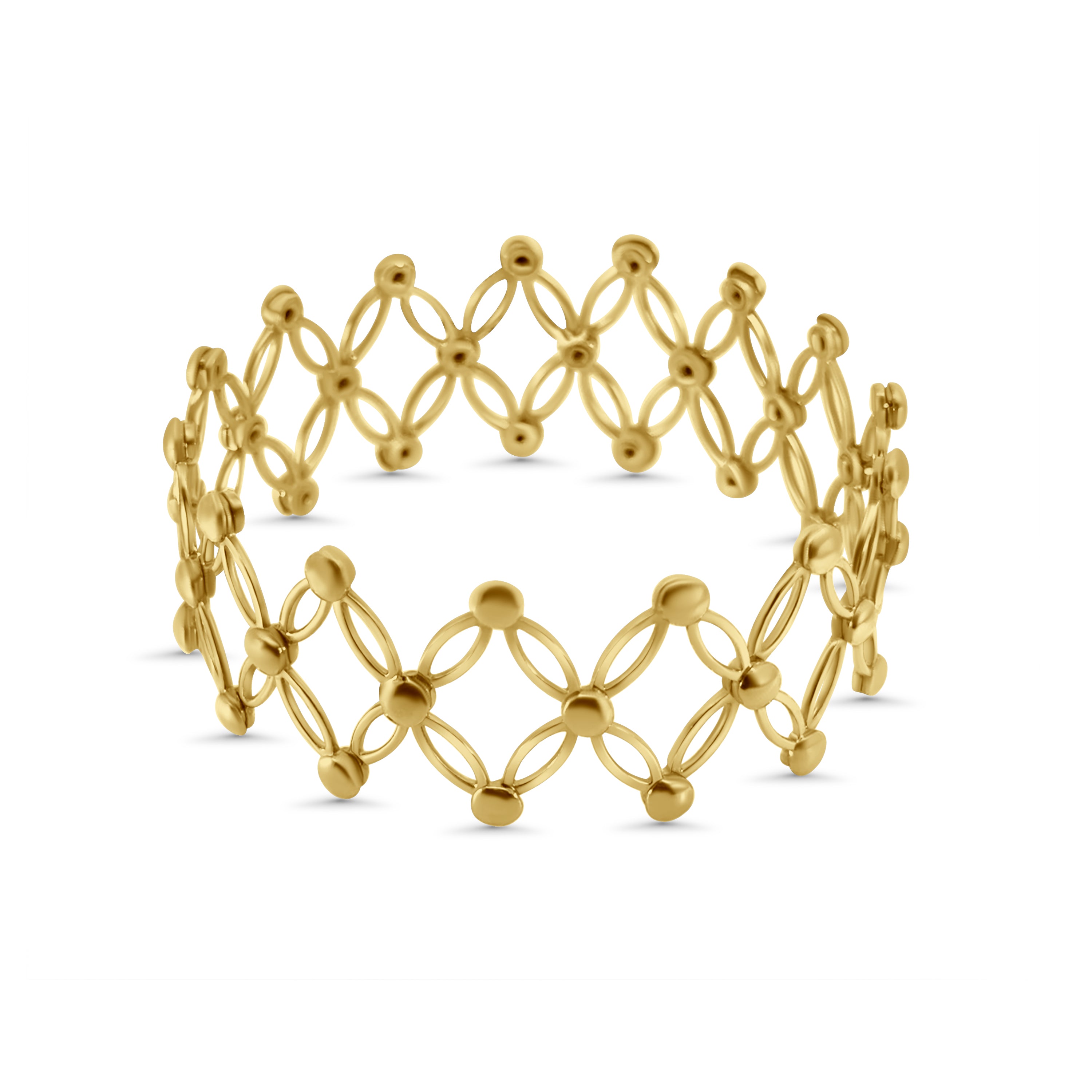 18kt Gold Expandable Bracelet