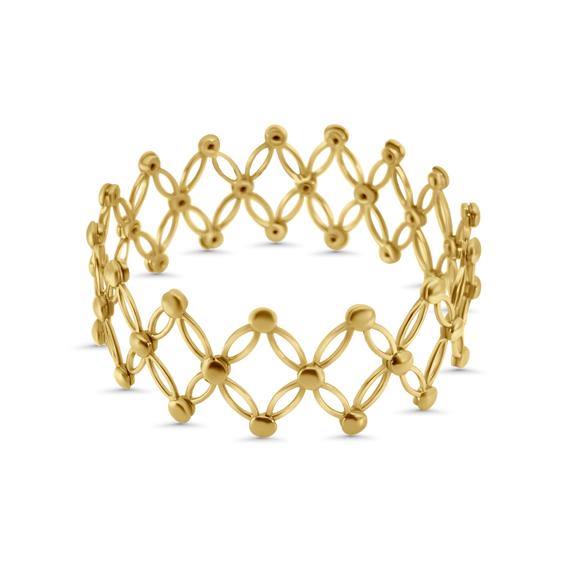18kt Gold Expandable Bracelet