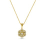 18kt White and Yellow Diamond Pendant