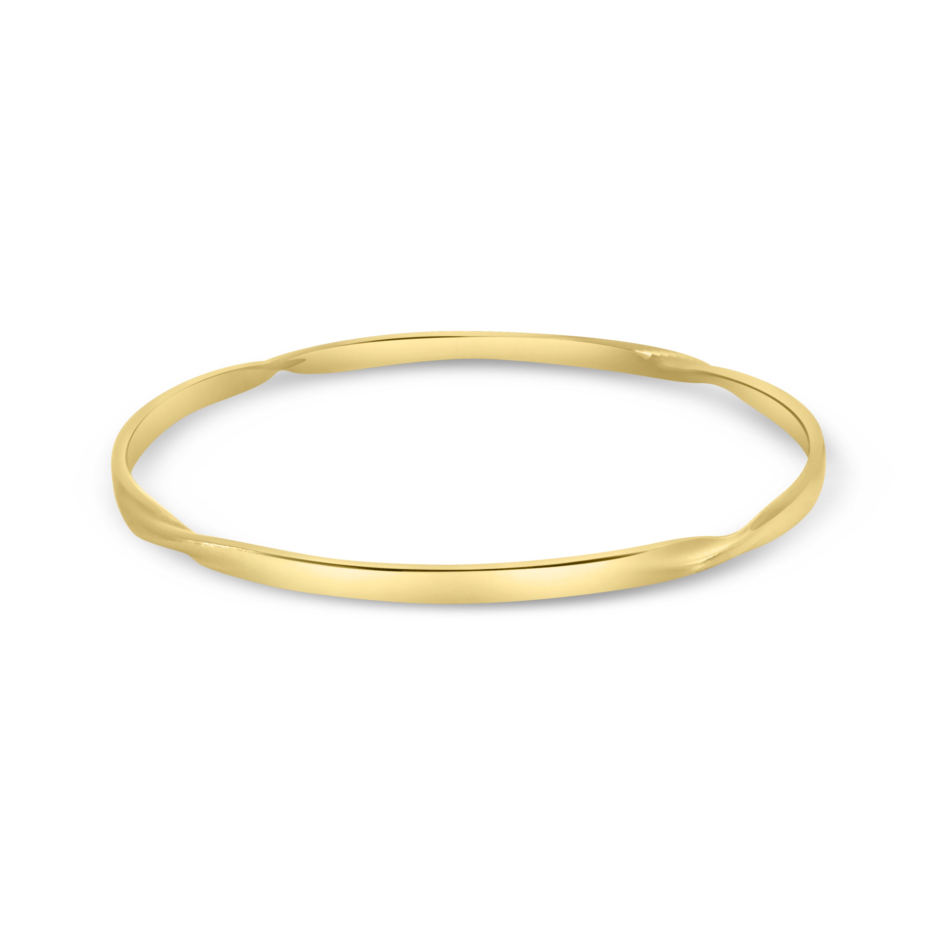 9kt Four Twist Bangle