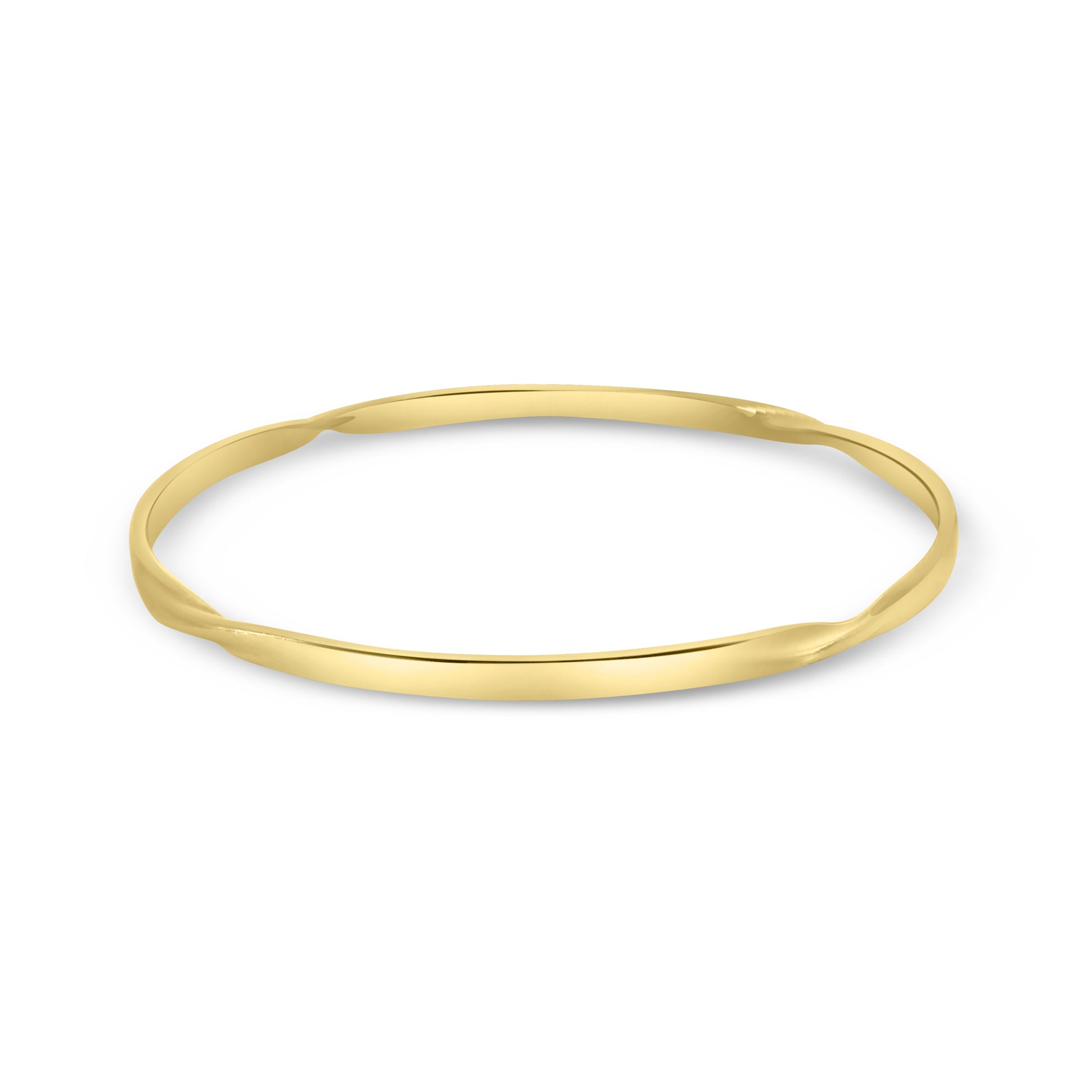 9kt Four Twist Bangle
