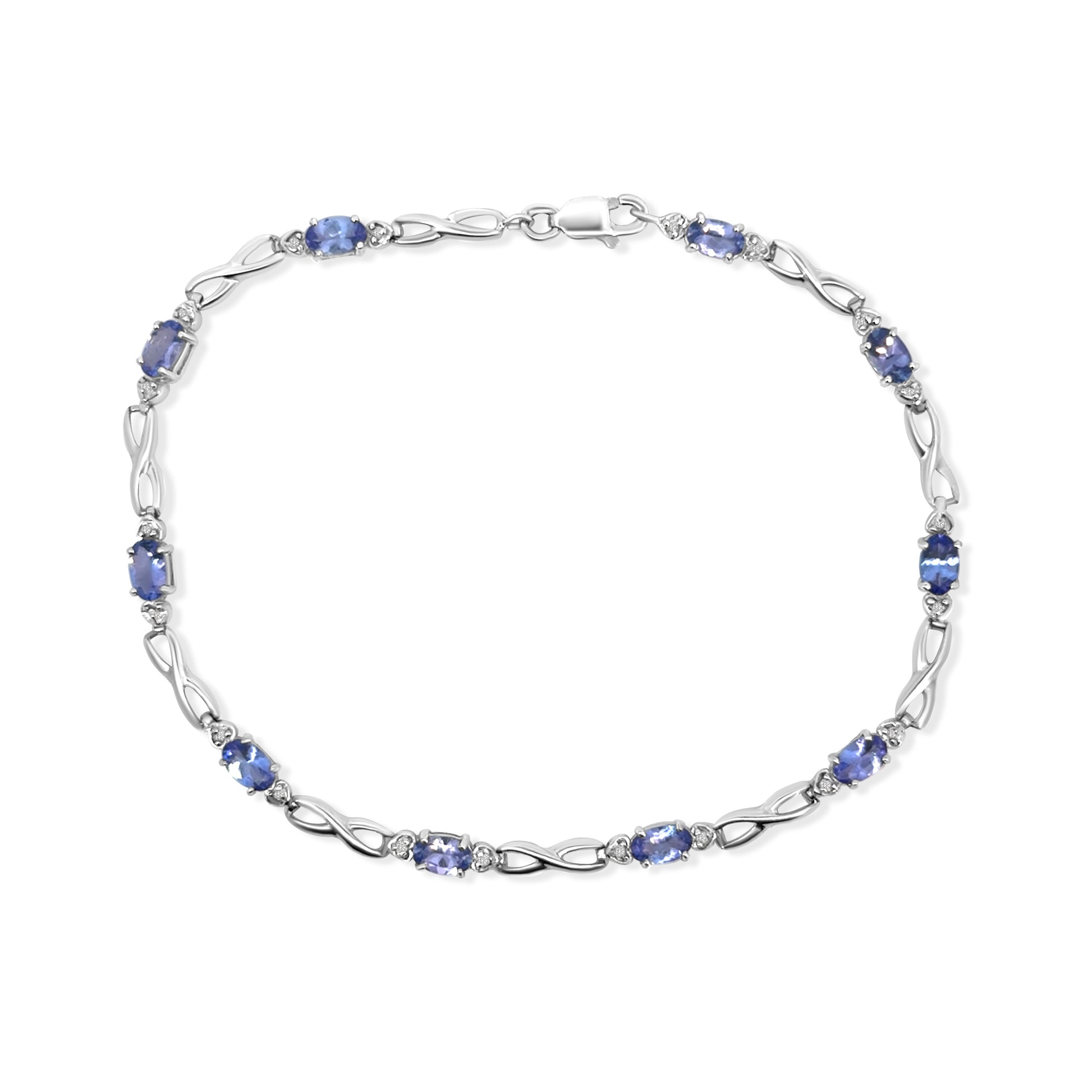 9kt Sapphire and Diamond Bracelet