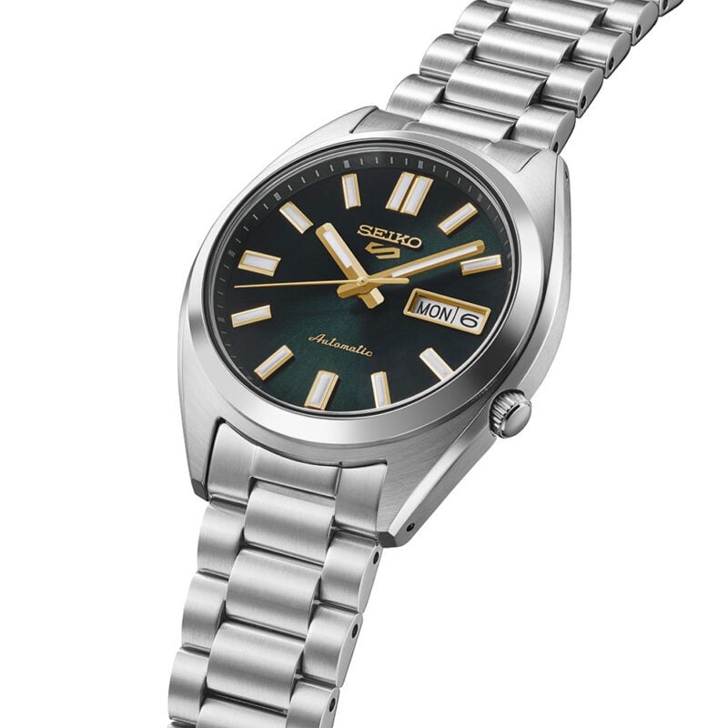 Seiko 5 Sports SNXS Vintage Gold Collection – in ‘Green Tie’ SRPL57K1 image 1