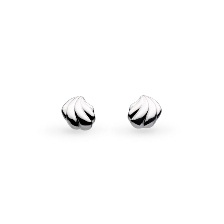 Kit Heath Océane Shell Echo Petite Rounded Stud Earrings image 0