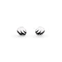 Kit Heath Océane Shell Echo Petite Rounded Stud Earrings image 0