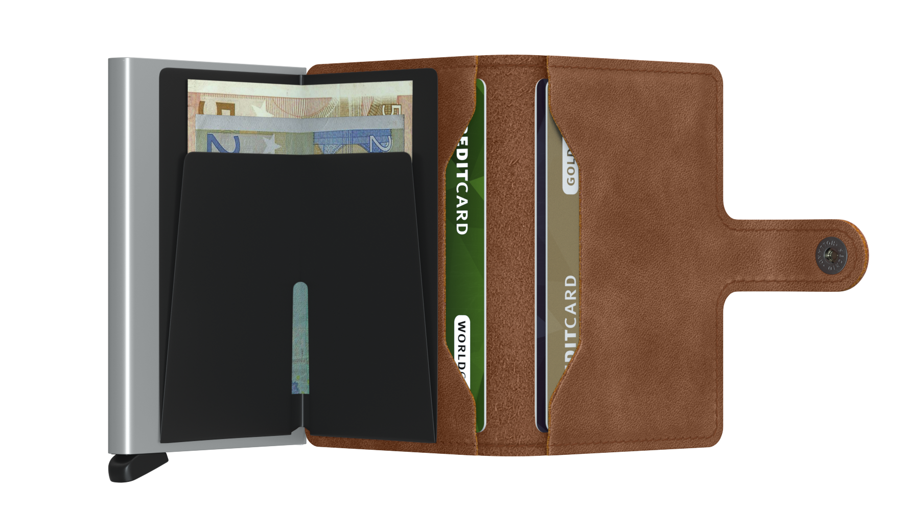 Secrid MV-Cognac Vintage Brown Miniwallet 1718085 image 1