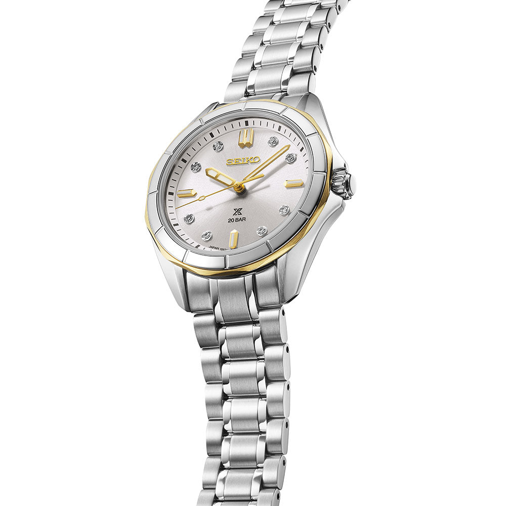 Seiko Prospex Ladies Marine Sports Diamond-set in Dune & Dawn SUR618J1 image 1