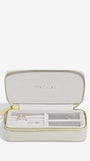 Zipped Travel Jewellery Box - Oatmeal