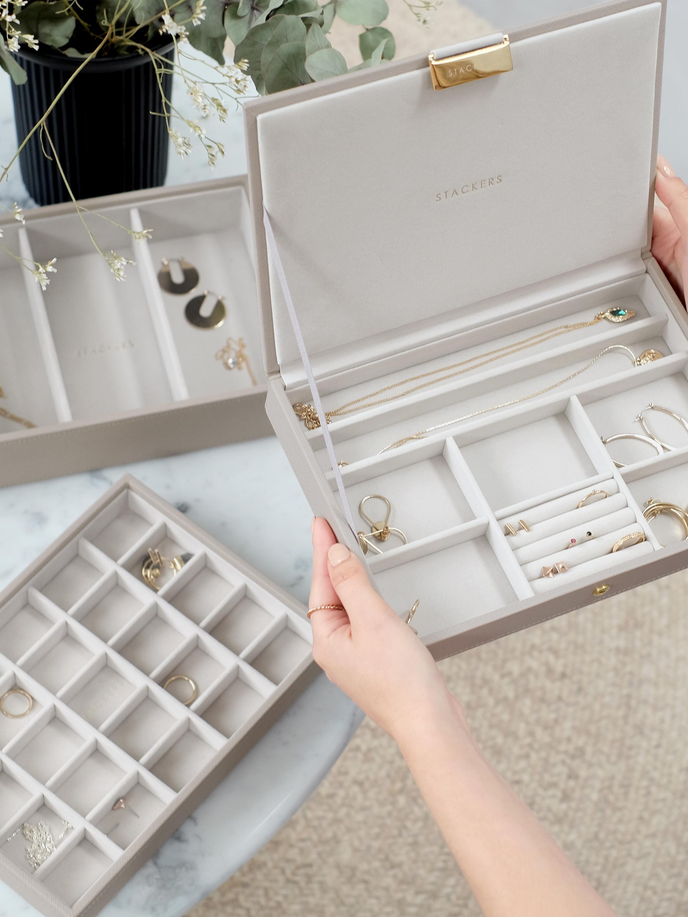 Stackers Classic Jewellery Box - Taupe image 1