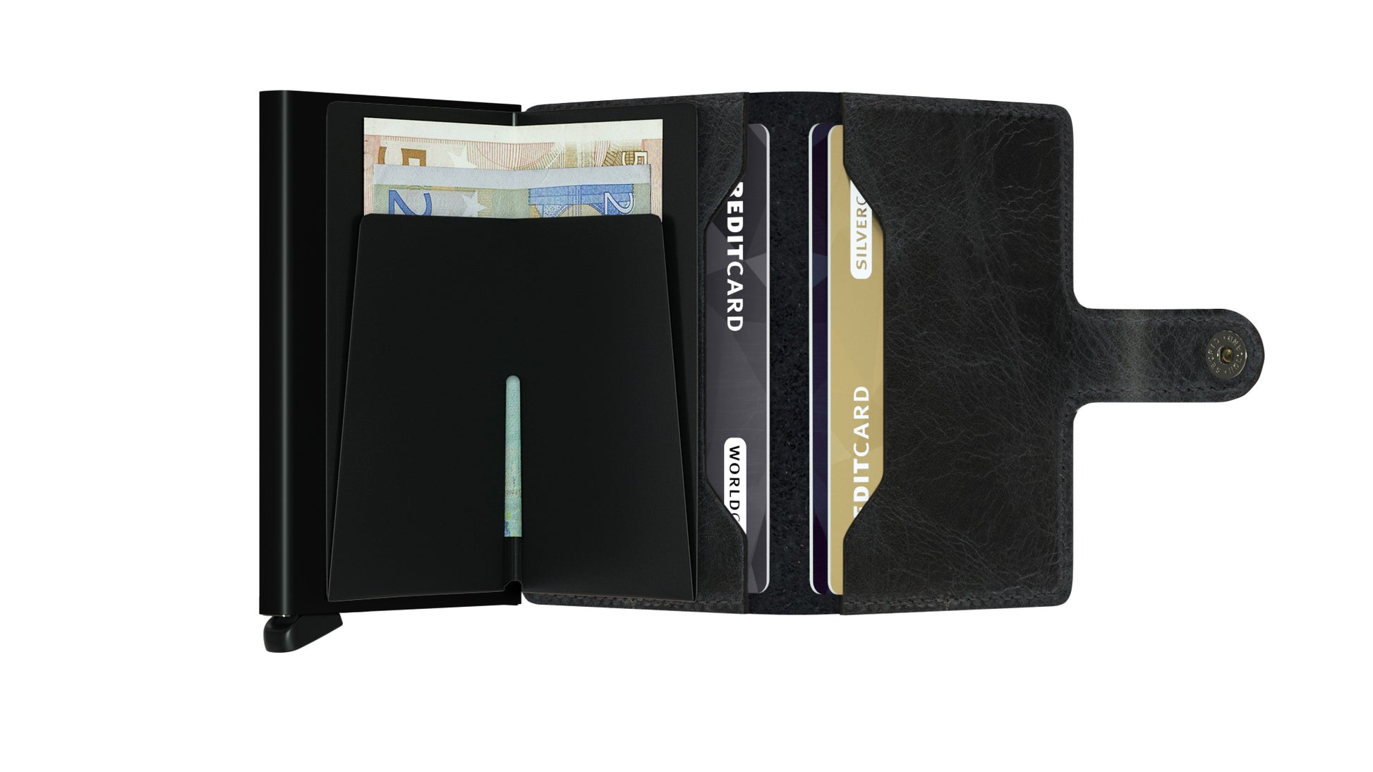 Secrid MV-Black Vintage Black Miniwallet 1718081 image 1