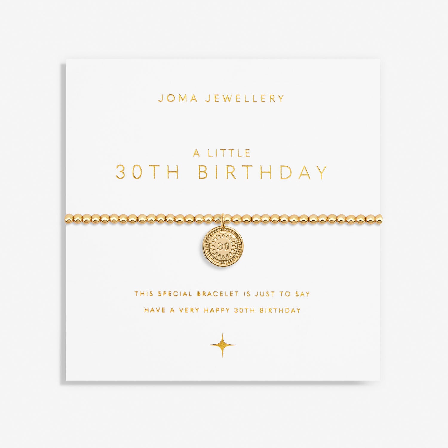 A Little '30th Birthday' Bracelet image 0