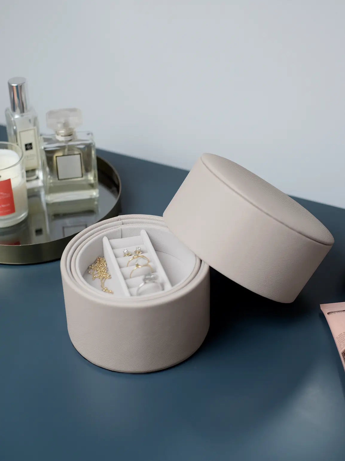 Stackers Bedside Jewellery Box Pod - Taupe image 1