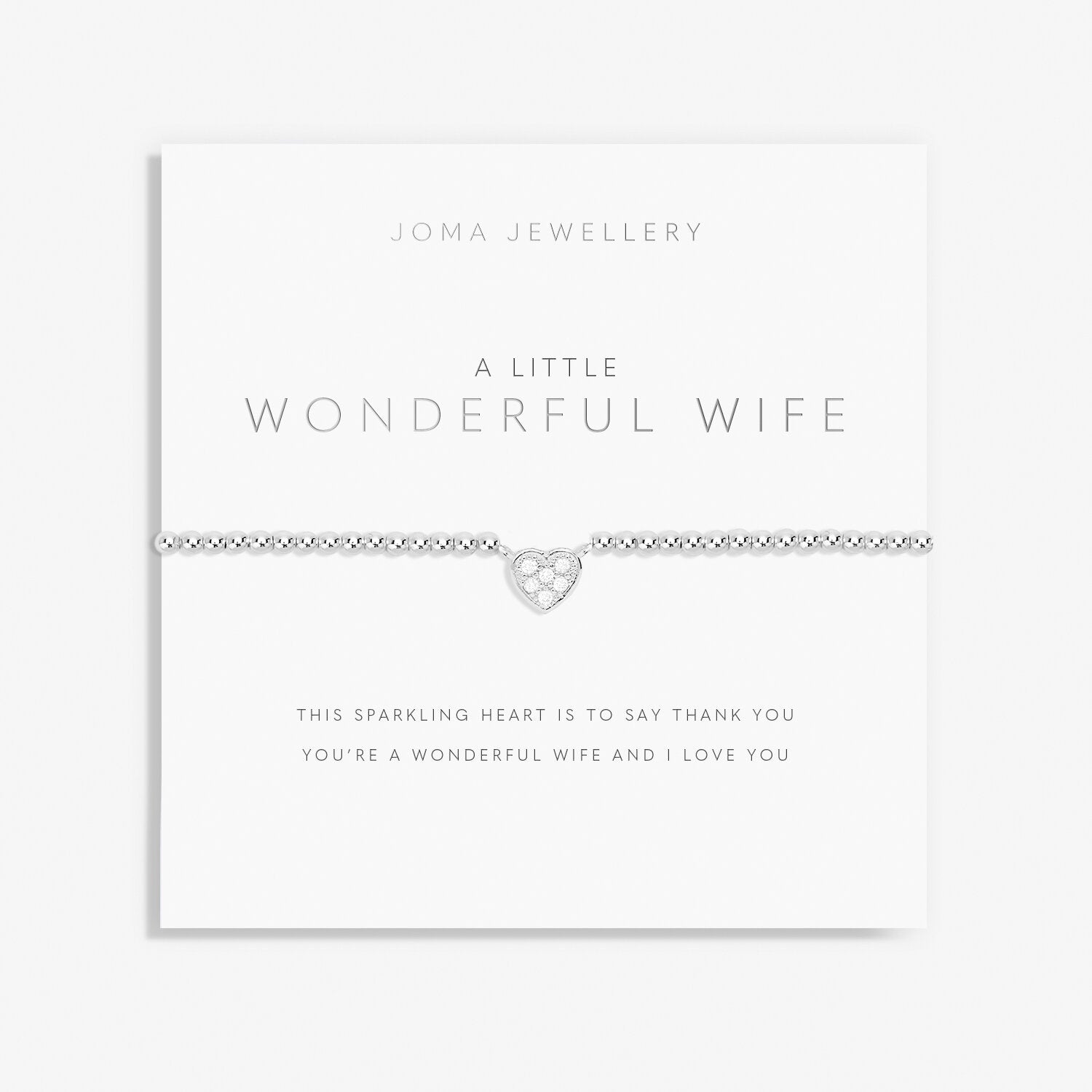 A Little 'Wonderful Wife' Bracelet image 0