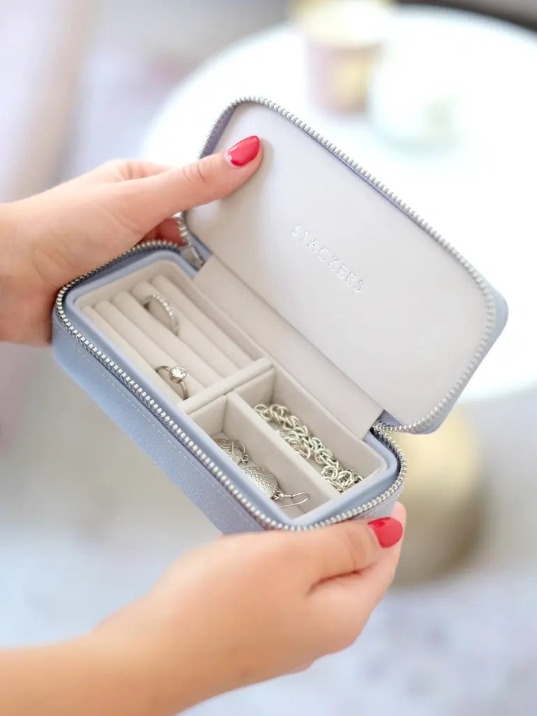 Stackers Zipped Travel Jewellery Box - Lavender image 1