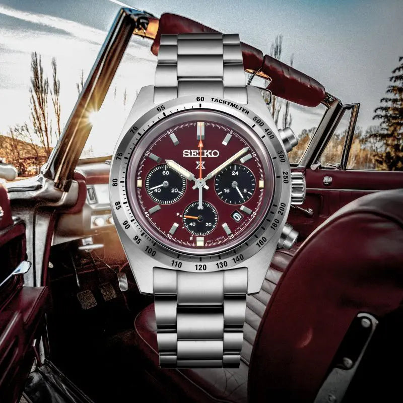 Seiko SSC953P1 Prospex Speedtimer – European Exclusive in Factory Red image 6