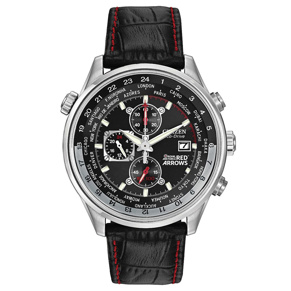 Citizen CA0080-03E Gents Red Arrows Chrono Eco-Drive Watch 26040001 image 0