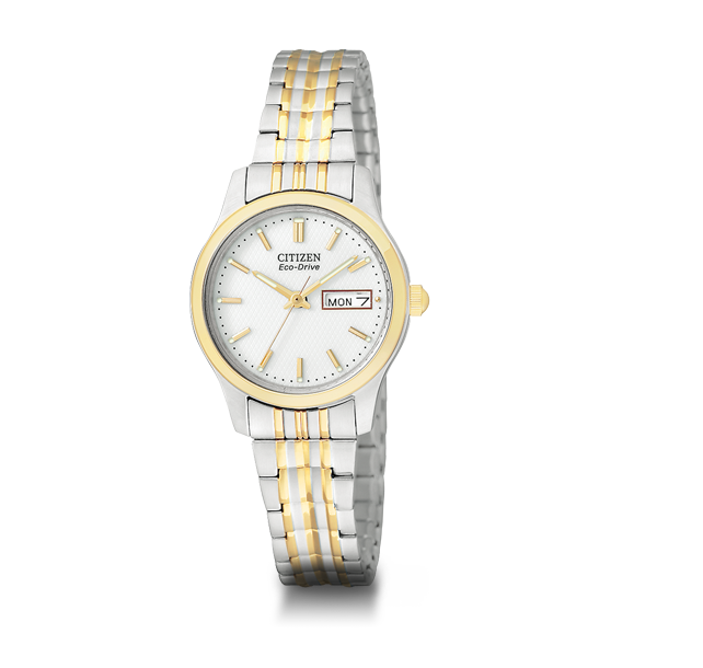 Citizen EW3154-90A Ladies Eco-Drive Expanding Bracelet Watch 2601034 image 0