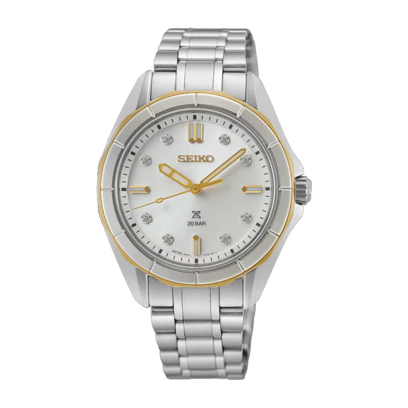 Seiko Prospex Ladies Marine Sports Diamond-set in Dune & Dawn SUR618J1 image 0