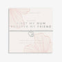 Mother's Day A Little 'First My Mum Forever My Friend' Bracelet image 0