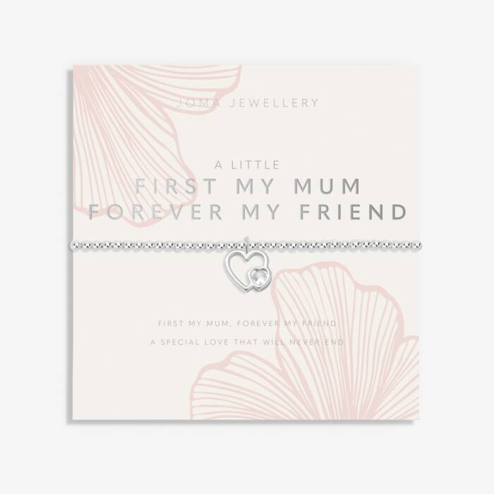 Mother's Day A Little 'First My Mum Forever My Friend' Bracelet image 0