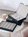 Stackers Classic Jewellery Box - Navy Blue image 1