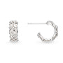 Kit Heath Blossom Flyte Honey Flower Chunky Hoop Earrings image 0