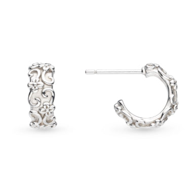 Kit Heath Blossom Flyte Honey Flower Chunky Hoop Earrings image 0
